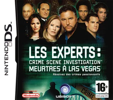 CSI - Crime Scene Investigation - Dark Motives (Europe) (En,Fr,De,Es,It) box cover front